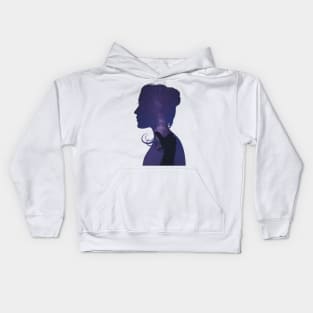 Galaxy woman Kids Hoodie